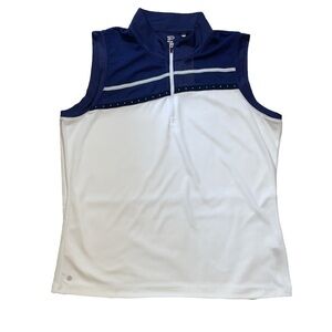 EPNY Golf Zip Mock Sleeveless‎ Golf Polo NWT size XXL